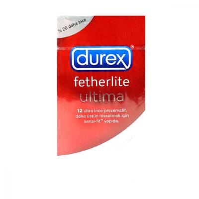Durex Fetherlite Ultra İnce Prezervatif 12 Adet - 1
