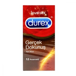 Durex Gerçek Dokunuş Prezervatif 12 Adet