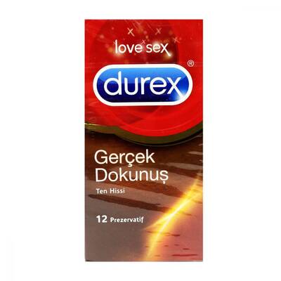 Durex Gerçek Dokunuş Prezervatif 12 Adet - 1