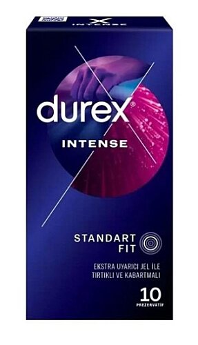 Durex Intense Prezervatif 10'lu - 1