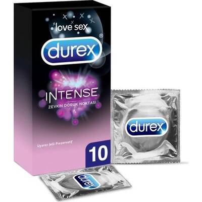 Durex Intense Prezervatif 10'lu - 1