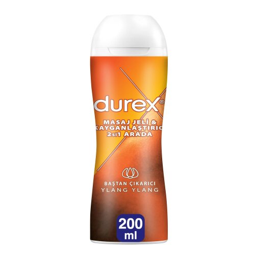 Durex Play 2 in 1 Hassas Kayganlaştırıcı Masaj Jeli 200 ml - 1