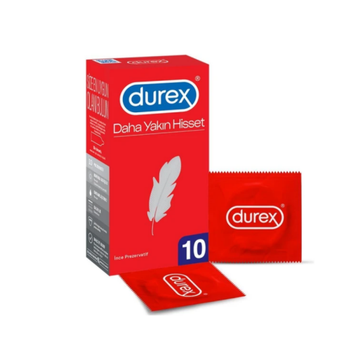 Durex Prezervatif Daha Yakın Hisset 10'lu - 1