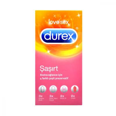 Durex Şaşırt Prezervatif - 1