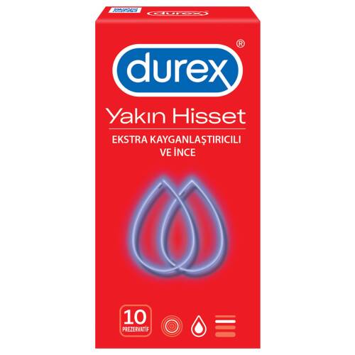 Durex Yakın Hisset Prezervatif 10 Adet - 1