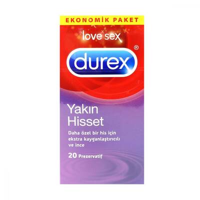 Durex Yakın Hisset Prezervatif 20 Adet - 1