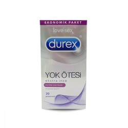 Durex Yok Ötesi Ultra Kaygan Prezervatif 20 Adet