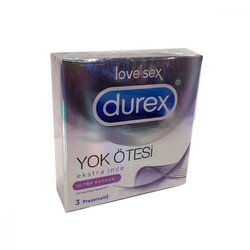Durex Yok Ötesi Ultra Kaygan Prezervatif 3 Adet