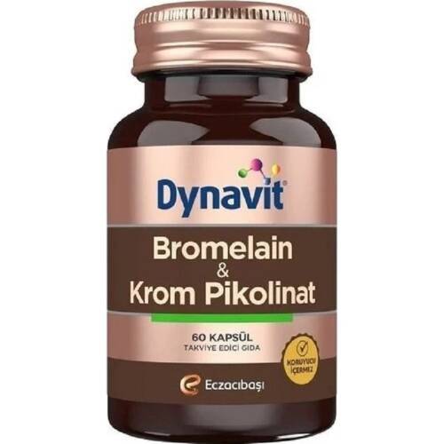 Dynavit Bromelain Krom Pikolinat 60 Kapsül - 4