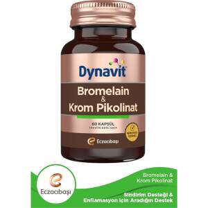 Dynavit Bromelain Krom Pikolinat 60 Kapsül - 2