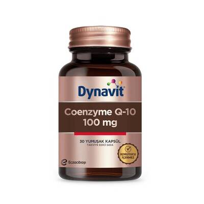 Dynavit Coenzyme Q-10 100 mg 30 Yumuşak Kapsül - 1