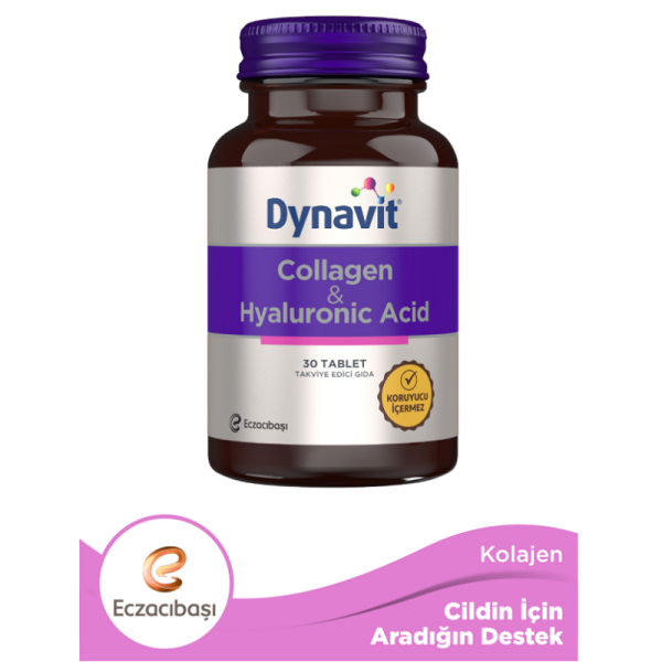 Dynavit Collagen Hyaluronic Acid 30 Tablet - 1