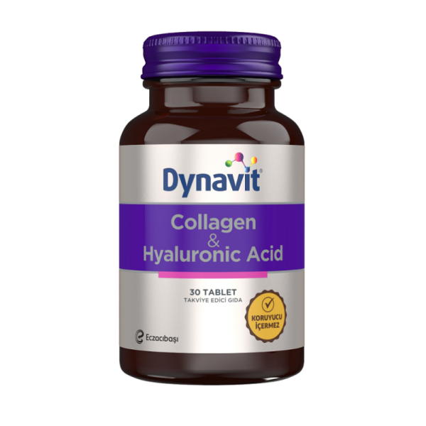 Dynavit Collagen Hyaluronic Acid 30 Tablet - 5