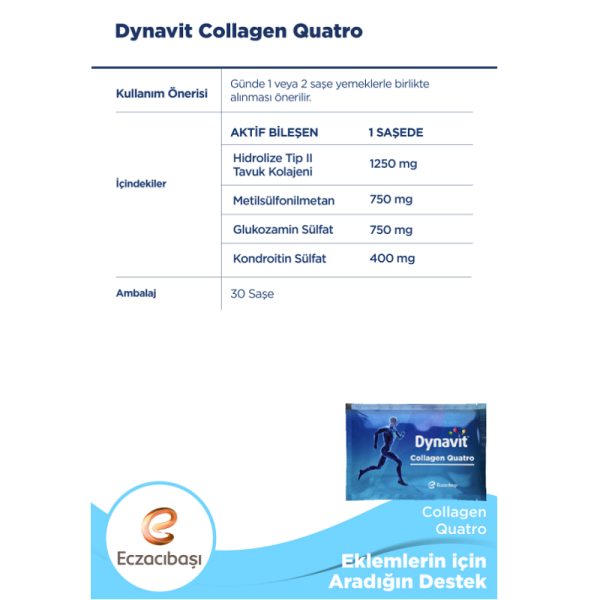 Dynavit Collagen Quatro 30 Saşe - 3