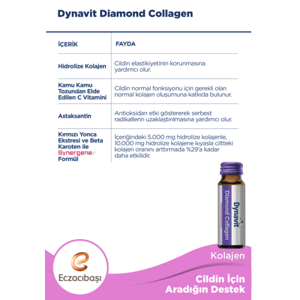 Dynavit Diamond Collagen 50 ml x 10 Şişe - 2