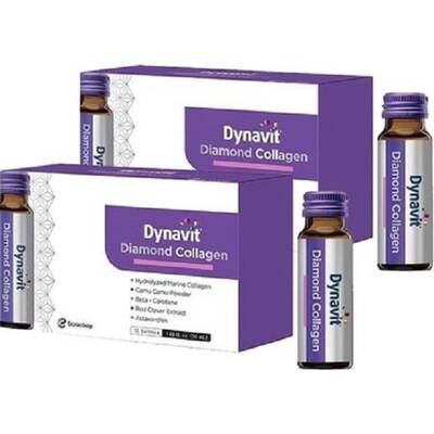 Dynavit Diamond Collagen 50 ml x 10 Şişe 2'li Avantaj Paketi - 1