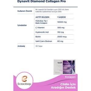 Dynavit Diamond Collagen Pro 30 Saşe - 3