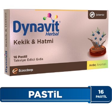 Dynavit Herbal Kekik ve Hatmi 16 Pastil - 1