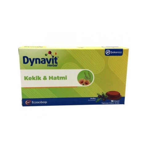 Dynavit Herbal Kekik ve Hatmi 16 Pastil - 1