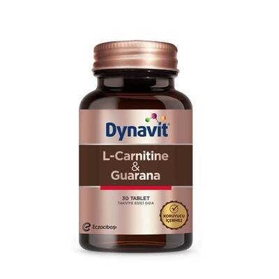 Dynavit L-Carnitine & Guarana 30 Tablet - 1
