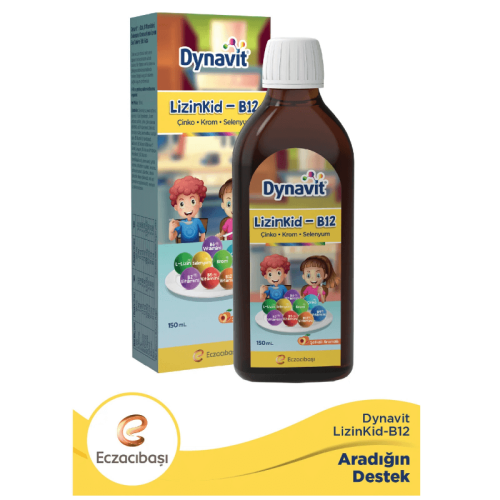 Dynavit Lizinkid B12 Şurup 150 ml - 1