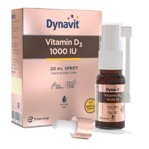 Dynavit Vitamin D3 1000 IU Sprey 20 ml - 1