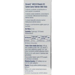 Dynavit Vitamin D3 400 IU Sprey 20 ml - 2