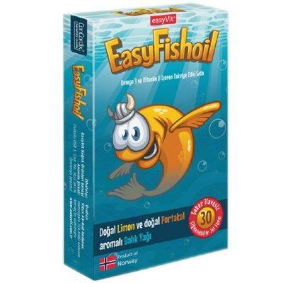 EasyFishoil Balık Yağı Çiğnenebilir Jel Tablet - 1