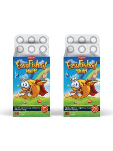 EasyFishoil Multi Omega 3 Çiğnenebilir 30 Jel Tablet 2 Adet