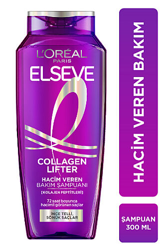 Elseve Collagen Lifter [Kolajen Peptitleri] İçeren Hacim Veren Saç Bakım Şampuanı 300 ml - 1