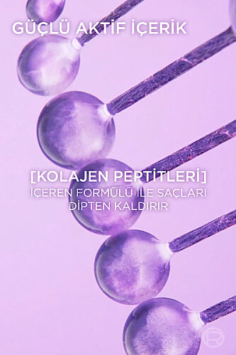 Elseve Collagen Lifter [Kolajen Peptitleri] İçeren Hacim Veren Saç Bakım Şampuanı 300 ml - 3