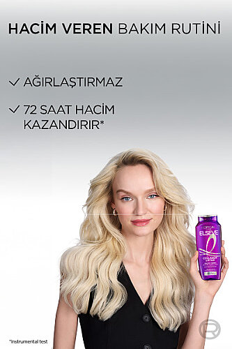 Elseve Collagen Lifter [Kolajen Peptitleri] İçeren Hacim Veren Saç Bakım Şampuanı 300 ml - 5