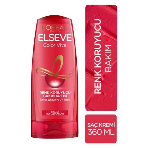 Elseve Colorvive Renk Koruyucu Saç Bakım Kremi 360 ml - 1