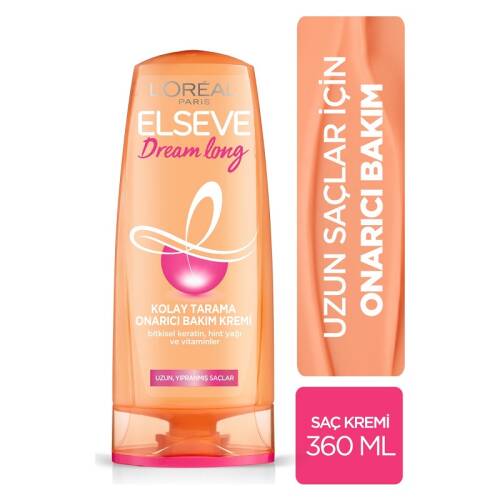 Elseve Dream Long Kolay Tarama Onarıcı Saç Kremi 360 ml - 1