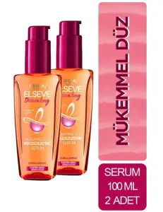 Elseve Dream Long Saç Serumu Mükemmel Düz Pürüzsüzleştirici 100 ml 2 Adet
