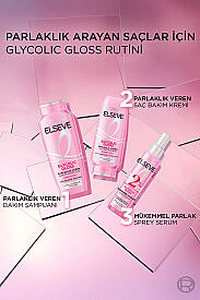 Elseve Glycolic Gloss Parlaklık Veren Saç Bakım Kremi 250 ml - 5