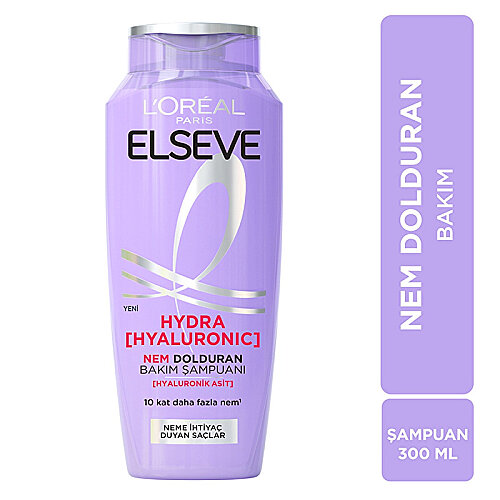 Elseve Hydra Hyaluronic Nem Dolduran Şampuan 300 ml - 1
