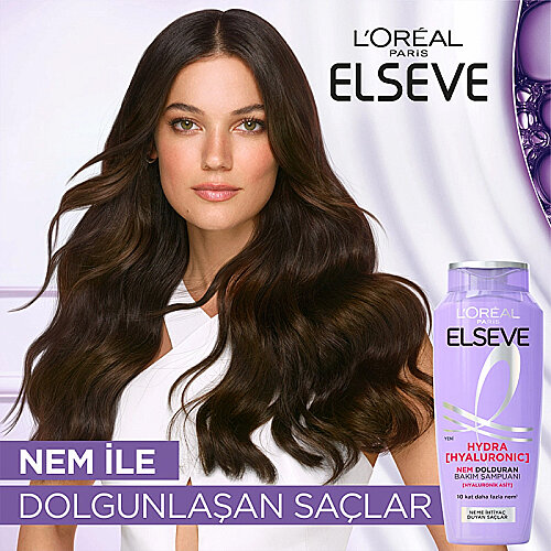 Elseve Hydra Hyaluronic Nem Dolduran Şampuan 300 ml - 5