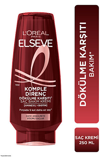 Elseve Komple Direnç Dökülme Karşıtı Saç Bakım Kremi 250 ml - 1