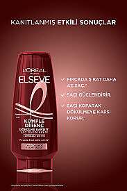 Elseve Komple Direnç Dökülme Karşıtı Saç Bakım Kremi 250 ml - 4