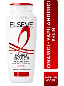 Elseve Komple Onarıcı 5 Yapılandırıcı Bakım Şampuanı 400 ml