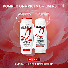 Elseve Komple Onarıcı 5 Yapılandırıcı Saç Bakım Kremi 250 ml - 6