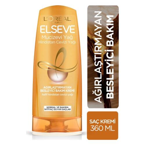 Elseve Mucizevi Hindistan Cevizi Saç Kremi 360 ml - 1