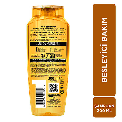 Elseve Mucizevi Yağ Besleyici Bakım Şampuanı 300 ml - 8