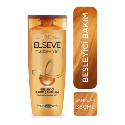 Elseve Mucizevi Yağ Besleyici Bakım Şampuanı 360 ml - 1