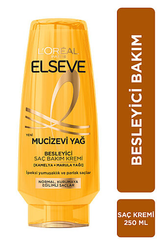 Elseve Mucizevi Yağ Besleyici Saç Bakım Kremi 250 ml - 1