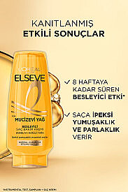 Elseve Mucizevi Yağ Besleyici Saç Bakım Kremi 250 ml - 4