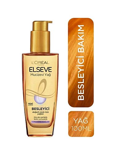 Elseve Mucizevi Saç Bakım Yağı Onarıcı 100 ml - 1