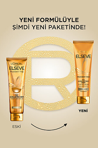 Elseve Mucizevi Yağ Saç Güzelleştirici Krem Tüm Saçlar İçin 150ml - 5