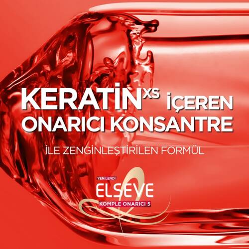 Elseve Saç Kremi Komple Onarıcı Yapılandırıcı Bakım 360 ml - 6